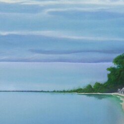 Skeleton Beach 72" x 28" - SOLD