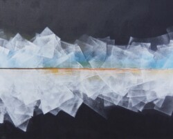 Ice Storm 28" x 40" - SOLD