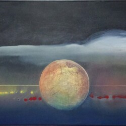 Mars and Venus in Love 72" x 28" - SOLD
