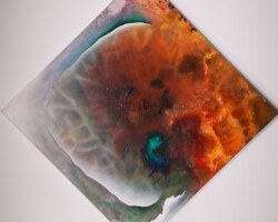 Water Breath by Fire 42" x 42"
