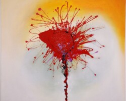 Exploding Thought 30" x 30"