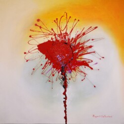 Exploding Thought 30" x 30"